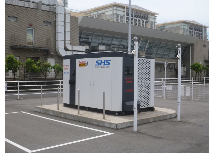 倉敷市環境交流スクエア駐車場簡易水素ステーション設置工事