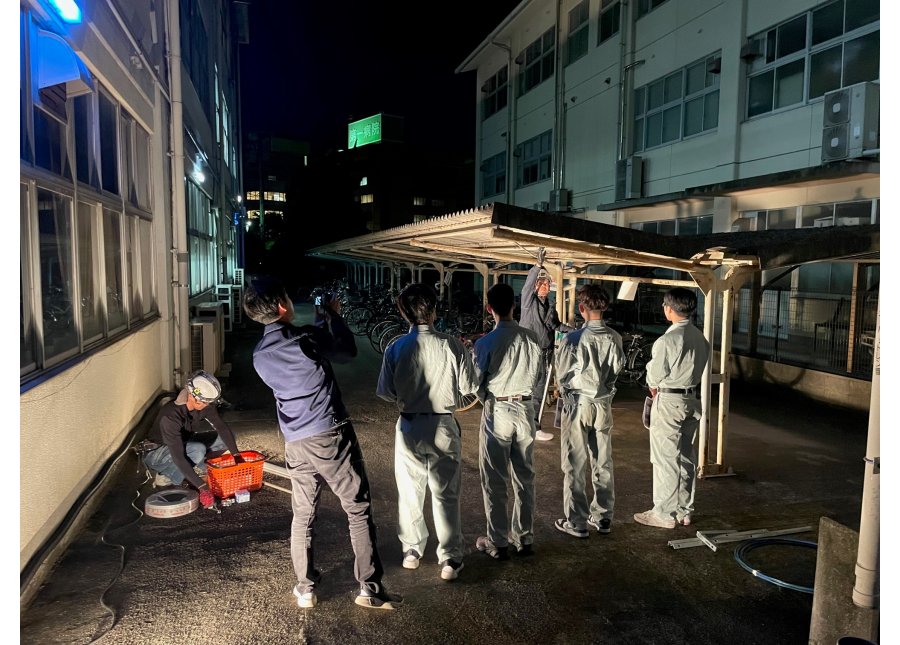 倉敷市立工業高等学校にて出前授業をさせていただきました！